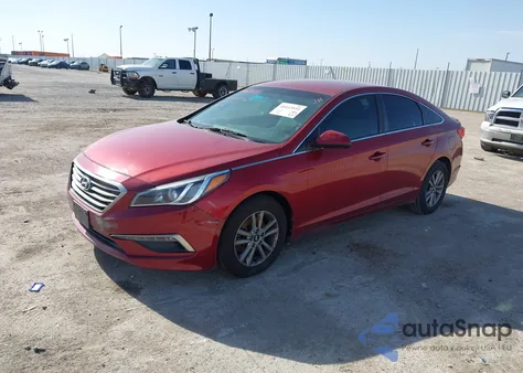 2015 Hyundai Sonata Se из США, поврежденный, VIN 5NPE24AF5FH203374